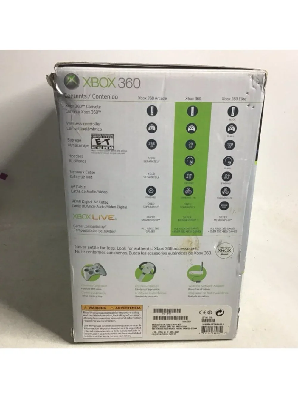 Xbox 360 PRO Complete In Box W/ Gears Of War 1, 2, & 3
